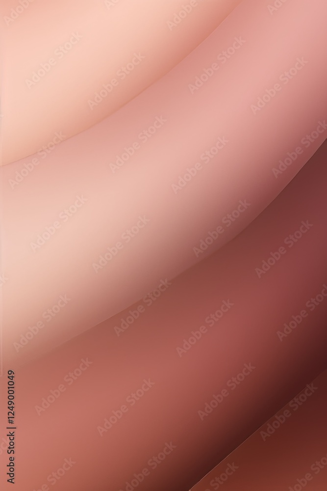 Poster soft gradient background with gentle vertical curves in warm tones