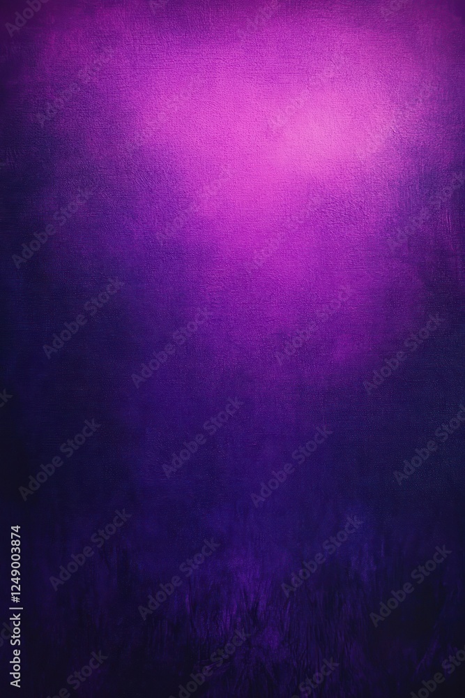 Poster Abstract Purple Gradient Background with Soft Texture and Light Effects for Vintage Design