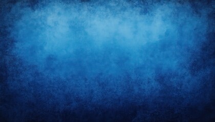Fototapeta premium Textured Blue Canvas Background Vintage Grunge Soft Gradient Abstract Design