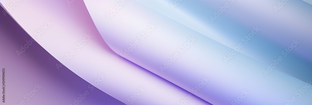 Poster soft gradient background creates a calming atmosphere for digital banners and presentations
