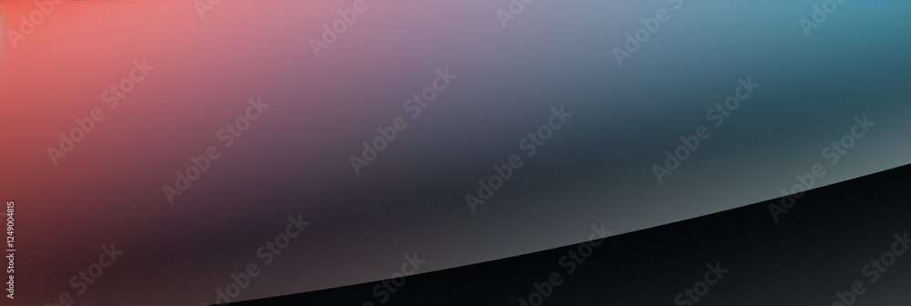 Poster stylish gradient background banner displaying smooth transitions of colors for use in design project