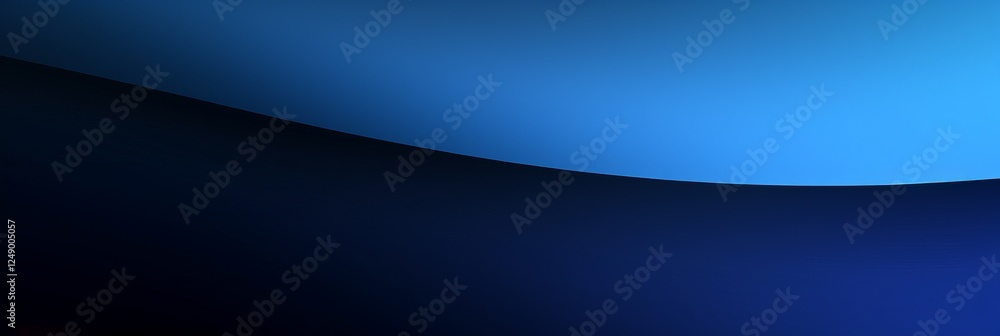 Poster gradient background banner in shades of blue creating a calming atmosphere for digital designs