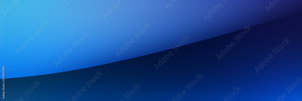 Aufkleber gradient background banner showcasing smooth transitions from blue to dark blue in a modern design s