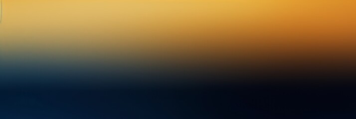 Fototapeta premium Smooth gradient background transitioning from warm orange to deep blue, ideal for banners and digital designs
