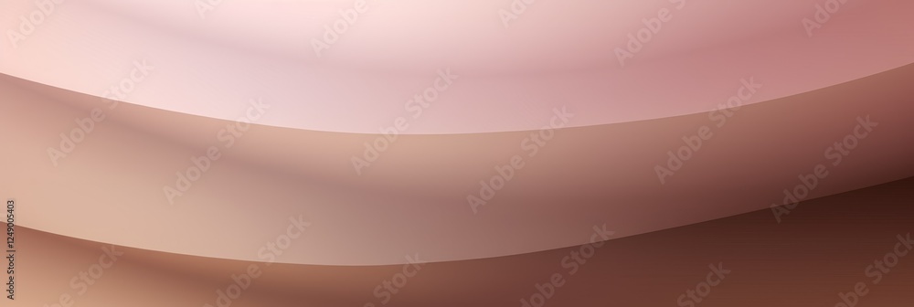 Poster soft gradient background with smooth curves creating an elegant banner effect for design purposes