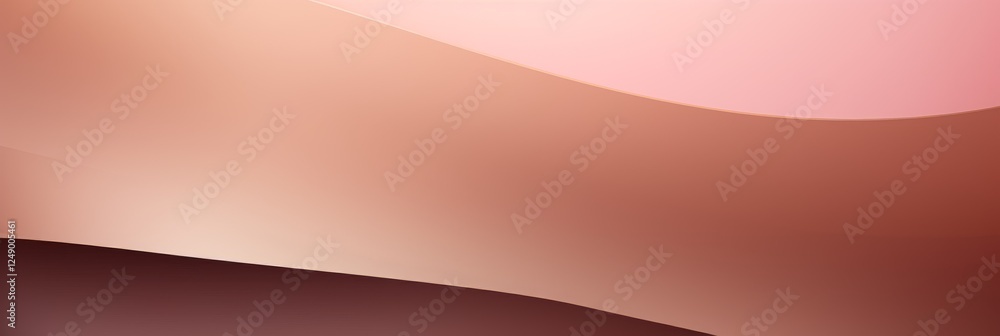 Poster elegant gradient background banner with smooth flowing lines in soft hues for modern design applicat