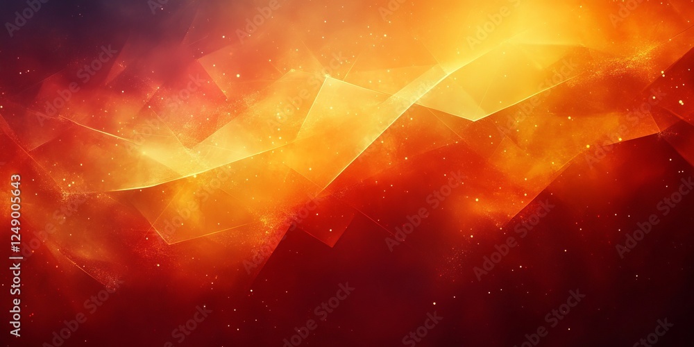 Poster vibrant gradient background with warm hues and dynamic layers creating an engaging visual impact