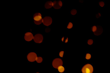 licht gelb bokeh