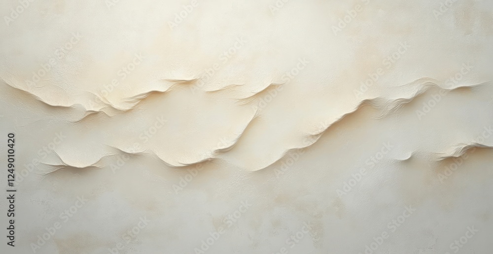 Aufkleber elegant soft creamy white background with subtle textures and light blurred borders