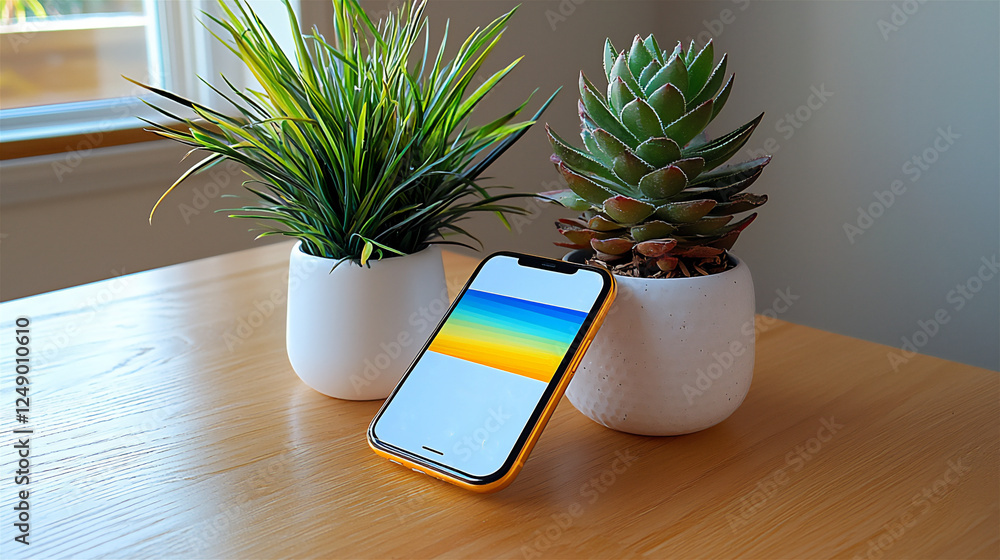 Poster a minimalist mobile app ui for a health tracker on the mobile screen.