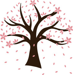 Obraz premium 벚꽃나무