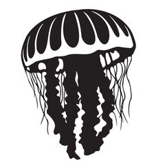 Fototapeta premium Jellyfish Design Svg