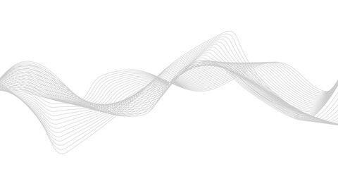 Abstract White and gray color technology modern background design. Vector Illustration.