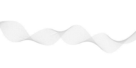 Abstract White and gray color technology modern background design. Vector Illustration.