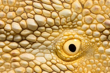 Fototapeta premium Bearded Dragon Skin Texture Wallpaper Background, Banner Header