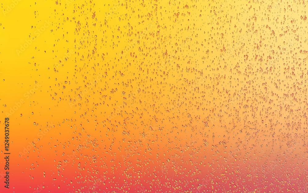 Poster abstract yellow and orange gradient background with a grainy texture.