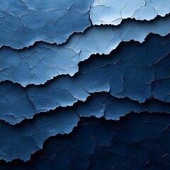 Obraz premium Deep Blue Cracked Paint Texture Background