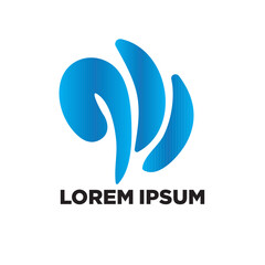 element of nature logo symbol and sign