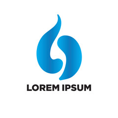 Obraz premium element of nature logo symbol and sign