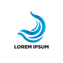 element of nature logo symbol and sign