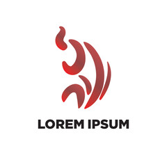 element of nature logo symbol and sign