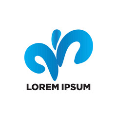 Obraz premium element of nature logo symbol and sign