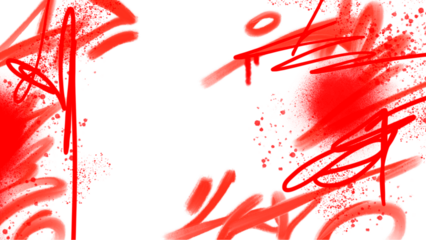 graffiti overlay in grunge style on transparent background