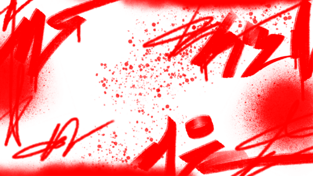 graffiti overlay in grunge style on transparent background