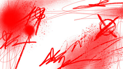 graffiti overlay in grunge style on transparent background
