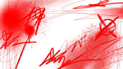 graffiti overlay in grunge style on transparent background