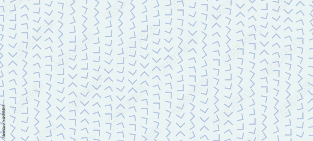 Poster blue zigzag pattern. this playful pattern showcases a series of light blue zigzag shapes against a s
