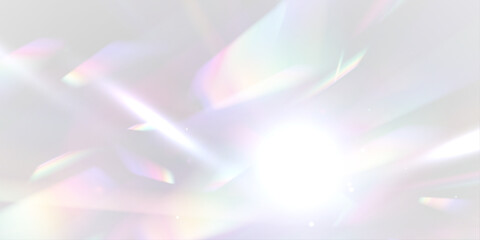 Png Rainbow light and crystal dust. Png Crystal shimmering with rainbow effect. Png Background with light bokeh effect. Gorgeous Christmas background with glowing dust.
