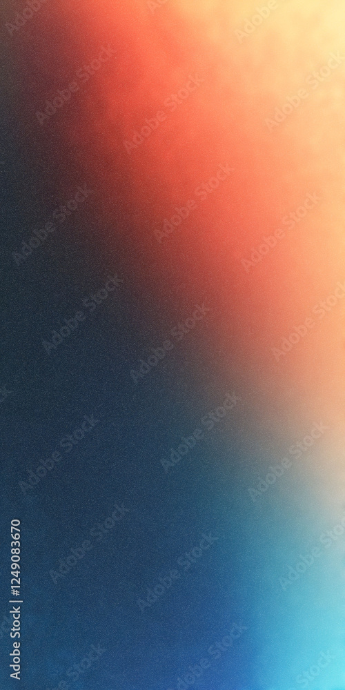Poster gradient abstract background with red and blue tones