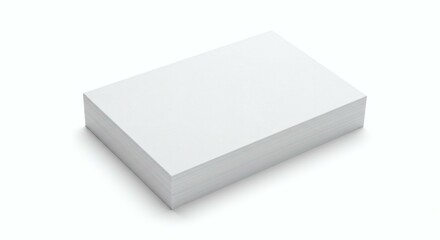 white box isolated on white