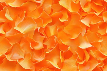 Vibrant orange peel texture background seamless tile pattern nature close-up visual design