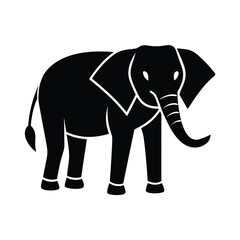 Obraz premium elephant vector illustration