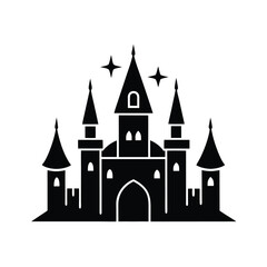 Obraz premium castle vector illustration
