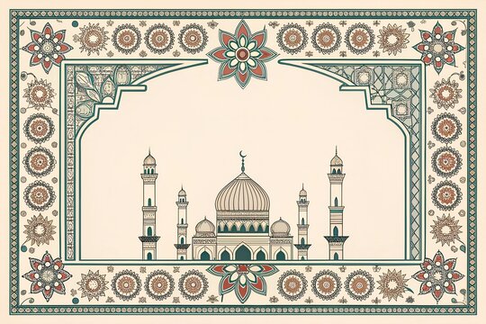 detail of a mosque in istanbul