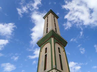 Muslim mosque for prayer and worship of Allah, Omar bin Abdul Aziz Mosque, Jijel State, Algeria,...