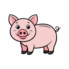cartoon pig cartoon