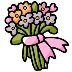 flower with a flower