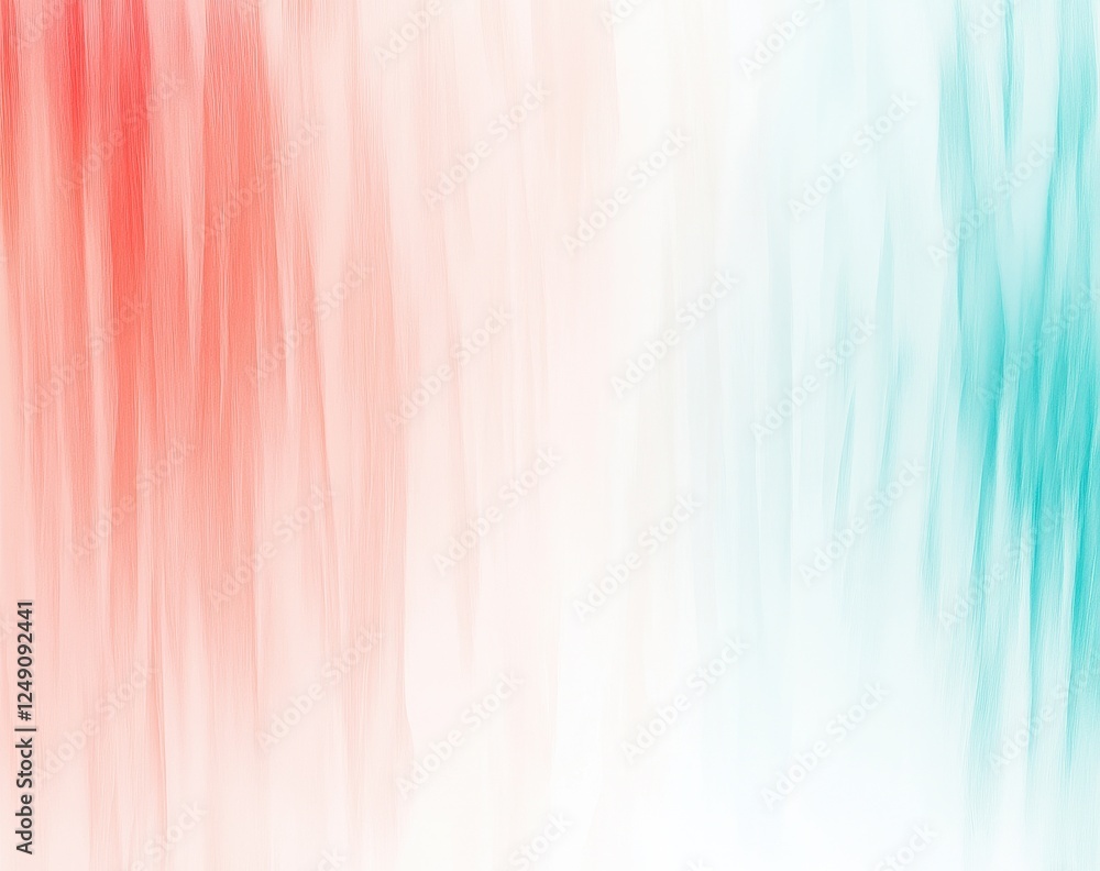 Canvas Prints colorful abstract blurred background with red and teal gradients