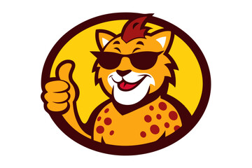 A strong and confiden tiger