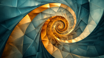 Fototapeta premium spiral staircase with spiral