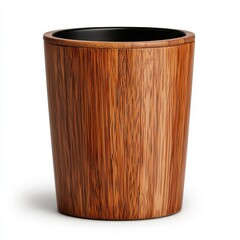Wooden Planter Pot with Smooth Finish and Modern Design Aesthetic