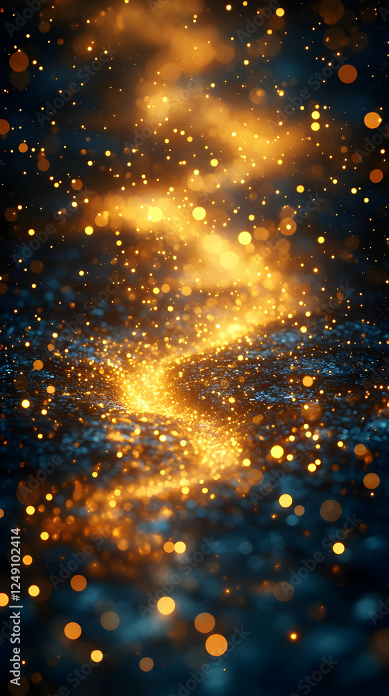 Poster abstract glowing sparkle pattern background