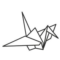 outline simple icon japan illustration