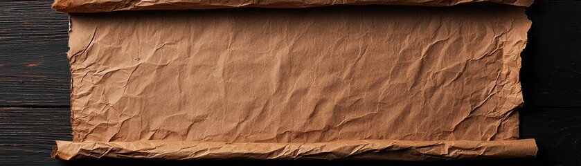 Fototapeta premium Exploring vintage documents with dark watermarks in dim light