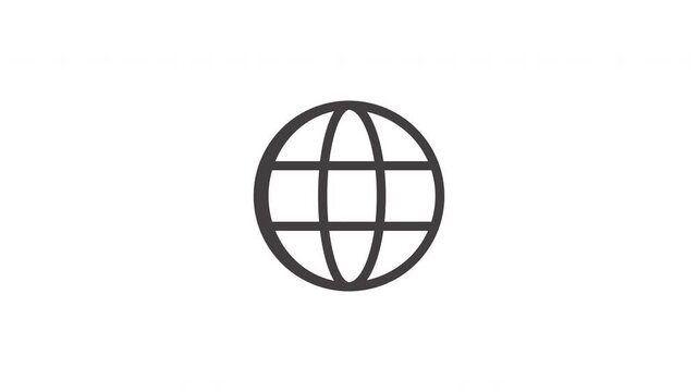 Globe Animated Icon