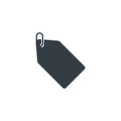 price tag icon symbol vector illustration isolated on white background
